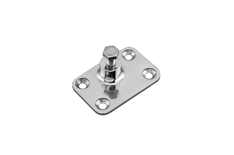Stainless Steel Deck Hinges - 80 Degrees and Side, Railing and Bimini, S3682-1000
